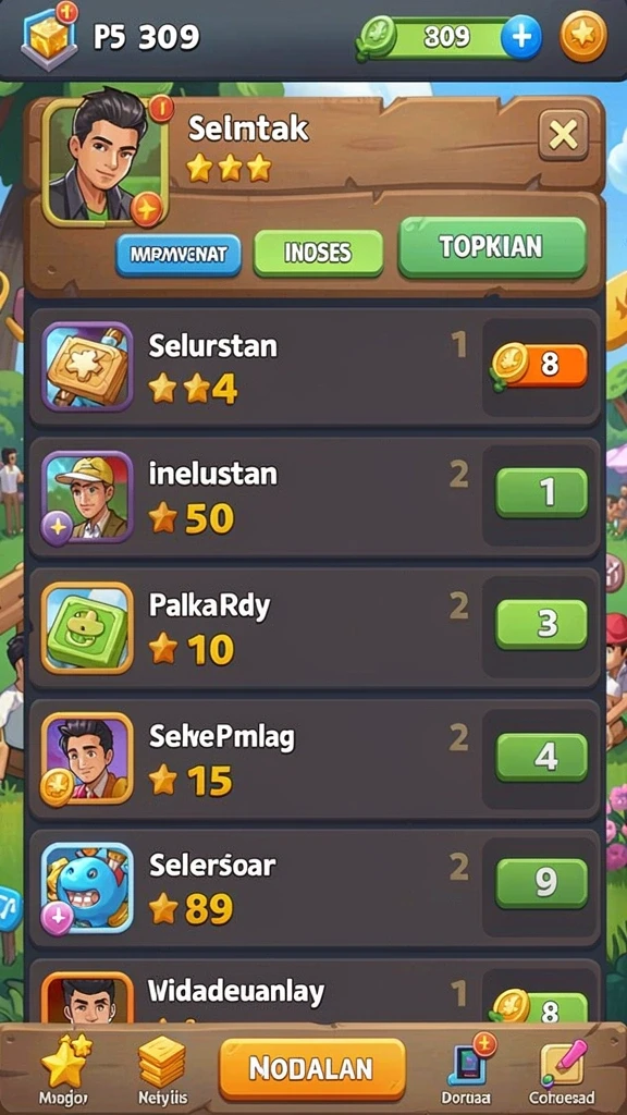 dewitogel - Keseruan bermain dengan teman dalam fitur multiplayer.