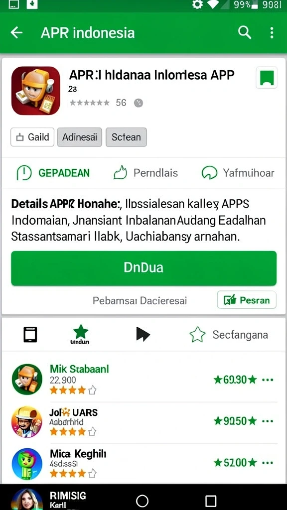 pgking - Tangkapan layar menampilkan pilihan level yang beragam.