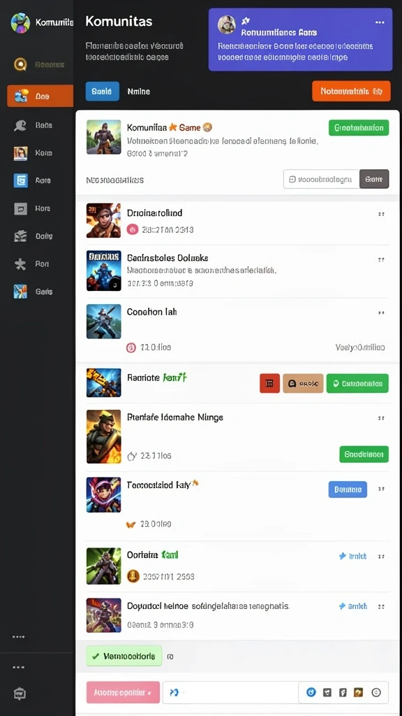 tmokwin - Gambaran level yang penuh warna dan menarik.